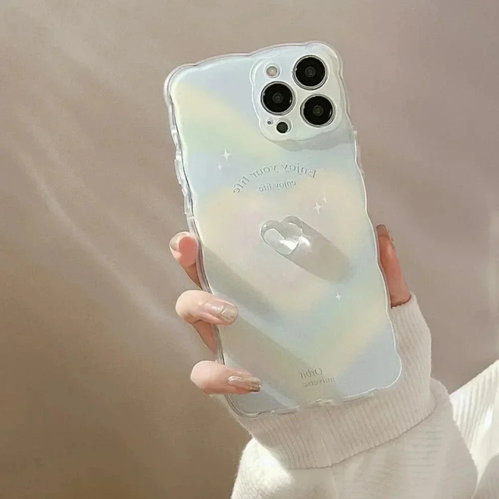 YesStyle Akord Sound Heart Phone Case 